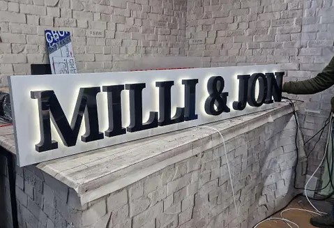 вивіски з підсвіткою ззаду вивіски з підсвіткою ззаду